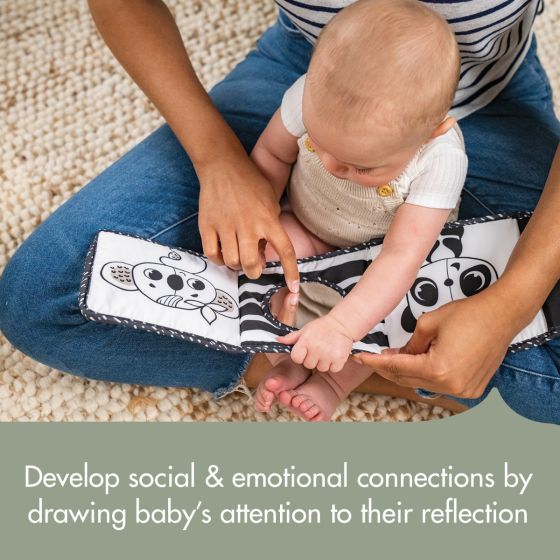 Tiny Love Black & White Decor Double Sided Book