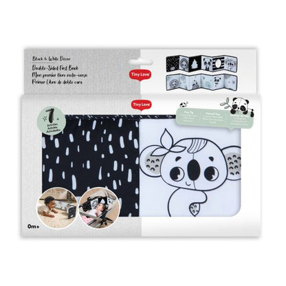 Tiny Love Black & White Decor Double Sided Book