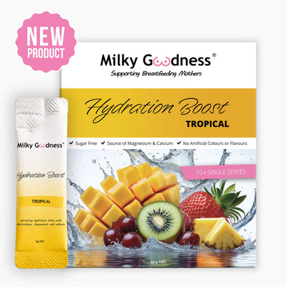 Milky Goodness Tropical Hydration Boost | 10 Single Serves