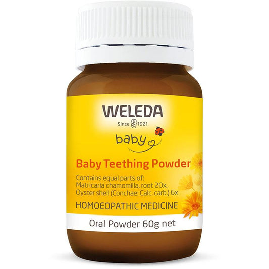 WELEDA BABY TEETHING POWDER 60GM
