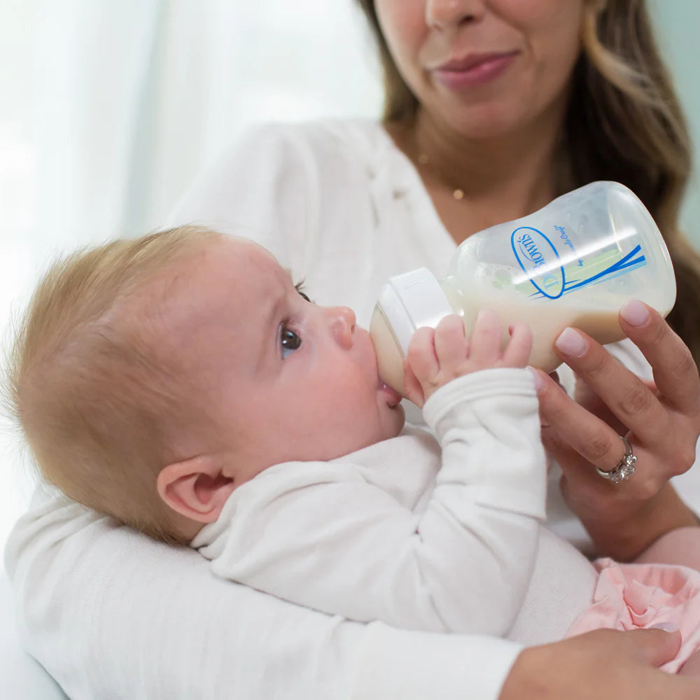 Dr Brown's Options+ Anti Colic Wide Neck Bottle with Level 1 Teat, 270ml