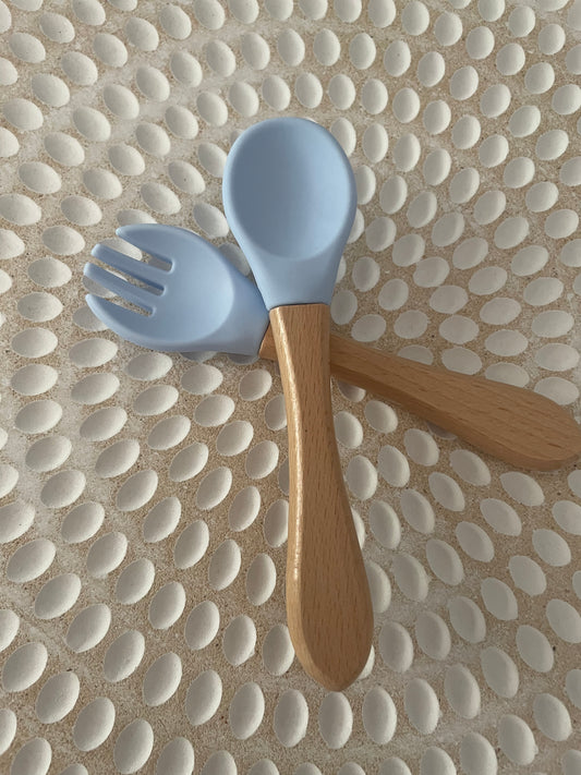 FEEDING - CUTLERY - SKY BLUE