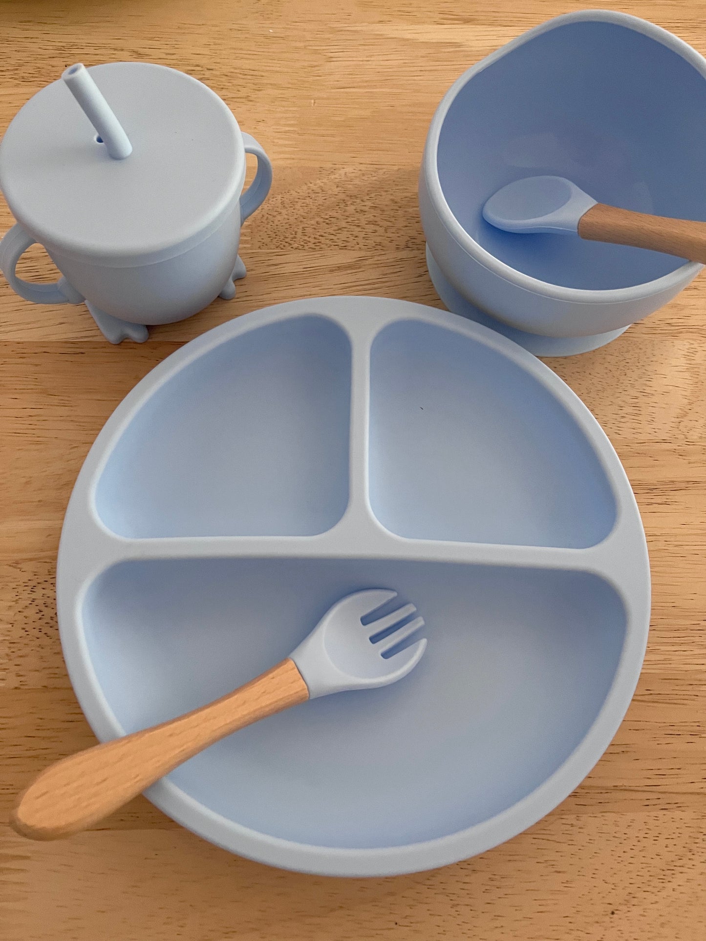 FEEDING - MEAL TIME SET - SKY BLUE