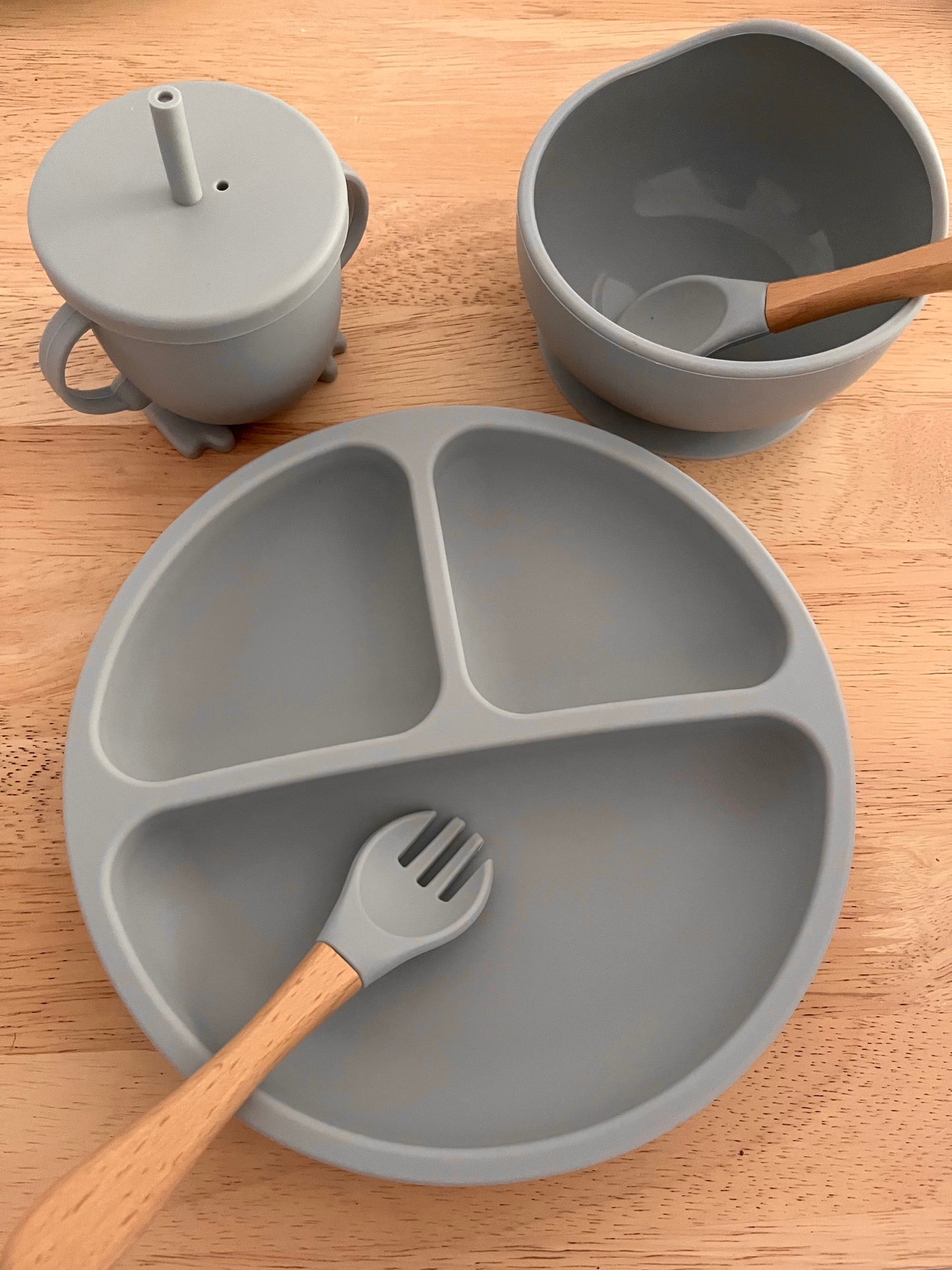 FEEDING - MEAL TIME SET - GREY