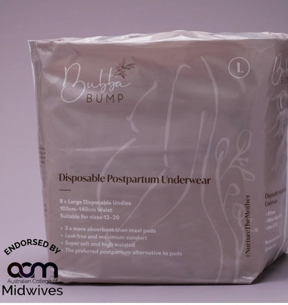 DISPOSABLE POSTPARTUM UNDERWEAR